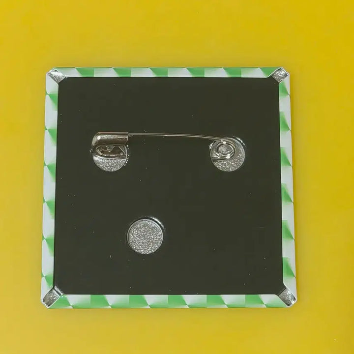 [BUNJANG] Jinpei Matsuda Square Badge / 마츠다진페이 사각뱃지(일본 구매, 희귀매물)