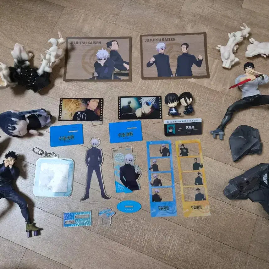 [BUNJANG] Jujutsu Kaisen Figure &amp; Acrylic Bundle Set / 일괄) 주술회전 피규어, 아크릴 세트