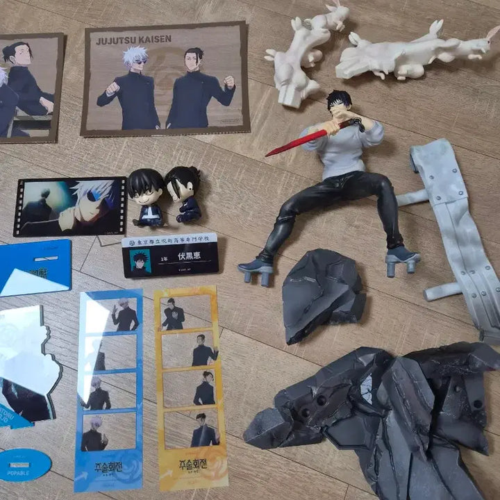 [BUNJANG] Jujutsu Kaisen Figure &amp; Acrylic Bundle Set / 일괄) 주술회전 피규어, 아크릴 세트