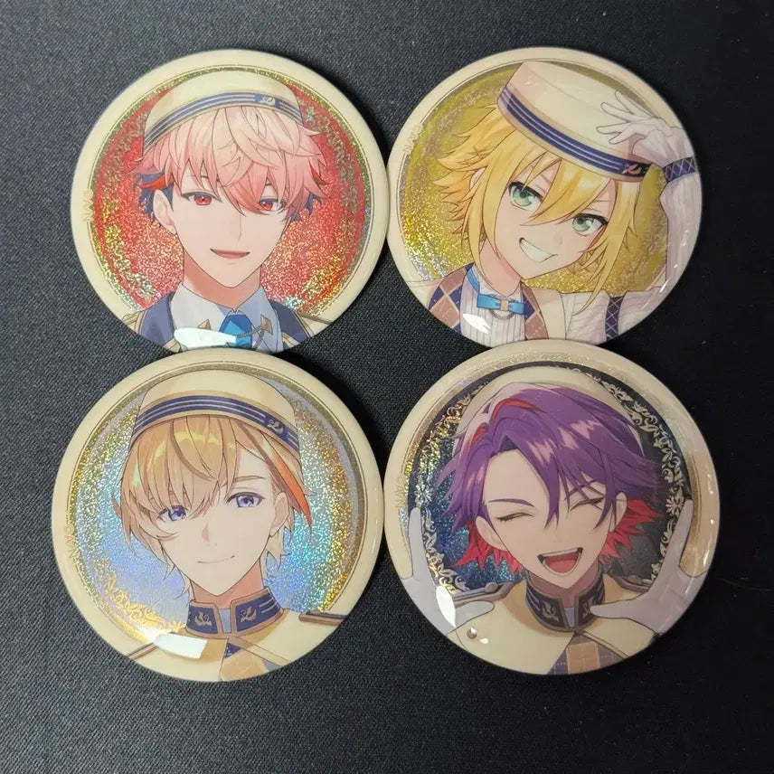 [BUNJANG] Nijisanji Bandai Biscuit Can Badge Set - Akito &amp; Uzuki / 니지산지 반다이 비스켓 캔뱃지 조합-2