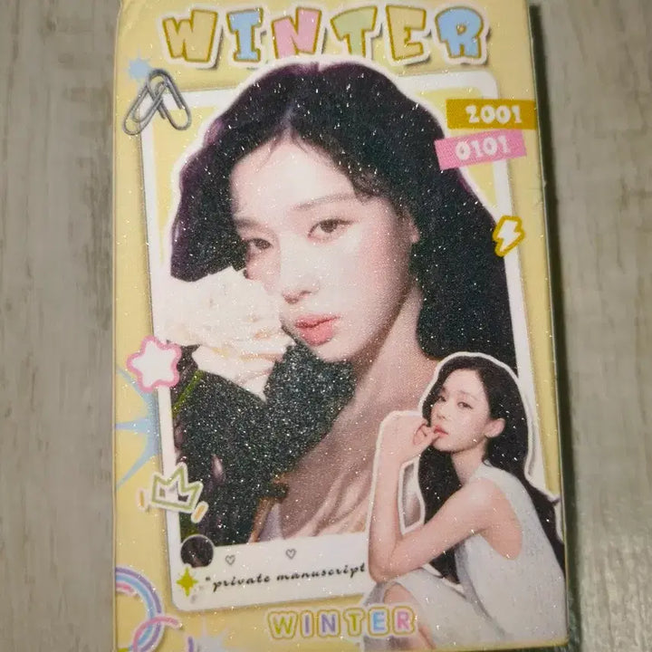 [BUNJANG] Aespa Winter Hologram Card Pack / [30%할인] 에스파 윈터 홀로그램 카드팩