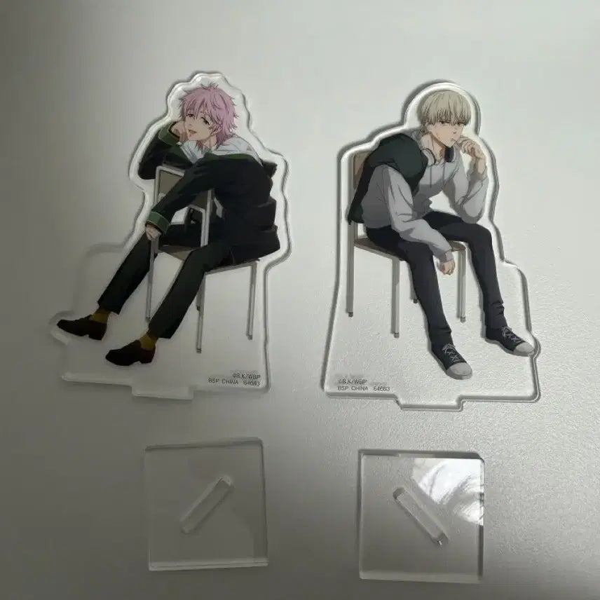 [BUNJANG] Wind Breaker Kaji &amp; Kiryu Acrylic Stand Bundle Set / 일괄)윈브레 카지 키류 쿠지 아크릴 스탠드