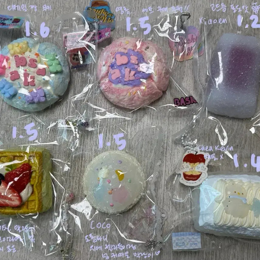 [BUNJANG] Handmade Squishy Toy / 수제 말랑이 양도 판매