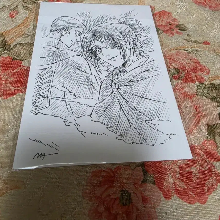 [BUNJANG] Attack on Titan Survey Corps Postcard / 진격의거인 조사병단 엽서
