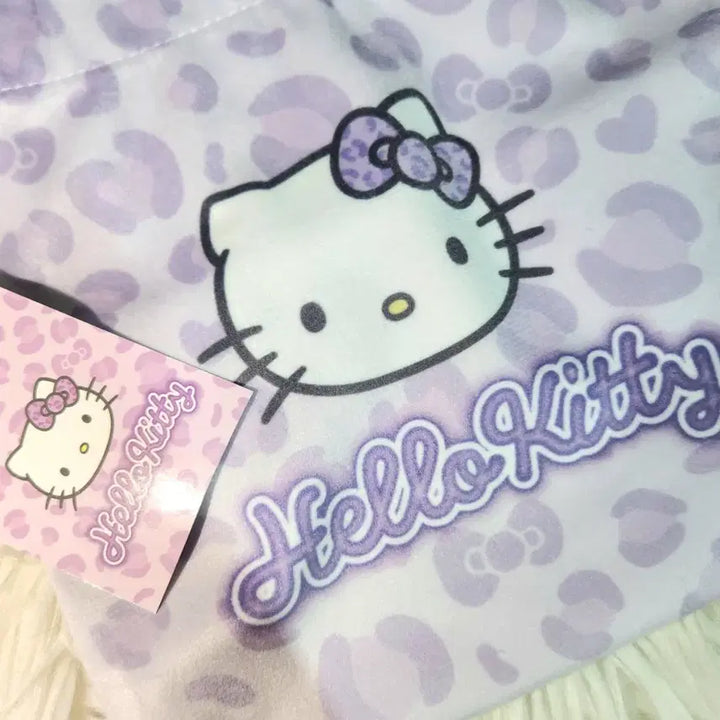 [BUNJANG] Hello Kitty Milky Face Collaboration Drawstring Pouch (Unused) / [미사용] 헬로키티 밀키페이스 콜라보 복조리 파우치