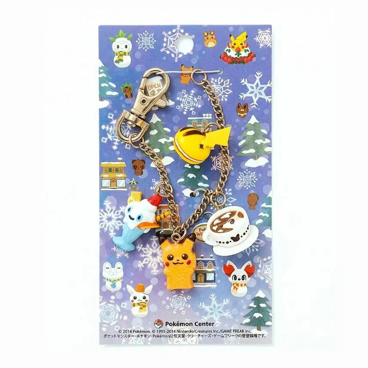 [BUNJANG] Pokemon Center Limited Pikachu Ginger Cookie Sweet Picnic Winter Charm / 포켓몬 센터 한정 피카츄 진저 쿠키 sweet picnic 겨울 테마 챰