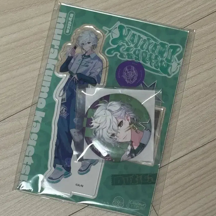 [BUNJANG] Murakumo Kagetsu iCouleur Acrylic Can Badge / 무라쿠모 카게츠 iCouleur 아이컬러 아크릴 캔뱃지