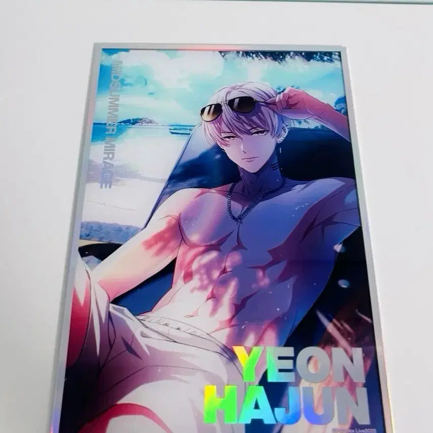 [BUNJANG] Paralife Yeon Hajun Midsummer Summer Acrylic Standee / 파라라이 연하준 미드썸머 여름 아크릴 색지