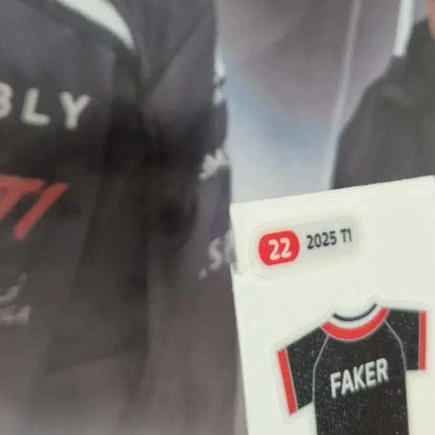 [BUNJANG] T1 Faker Random Seal Sticker / T1 티원 페이커 faker 랜덤씰 띠부씰 판매