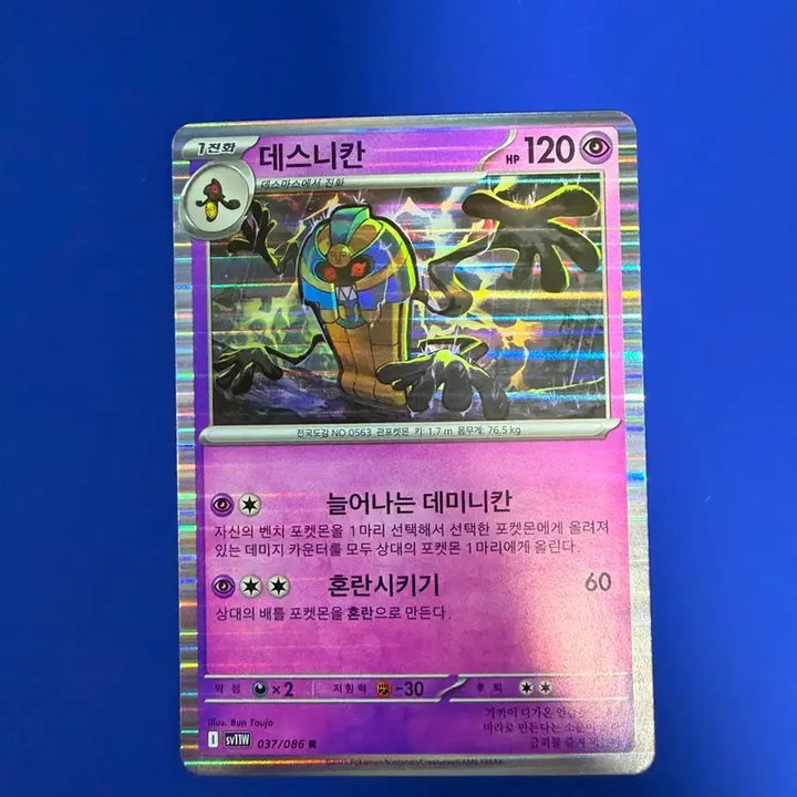 [BUNJANG] Pokemon Card Desukaan / 포켓몬카드 데스니칸 카드