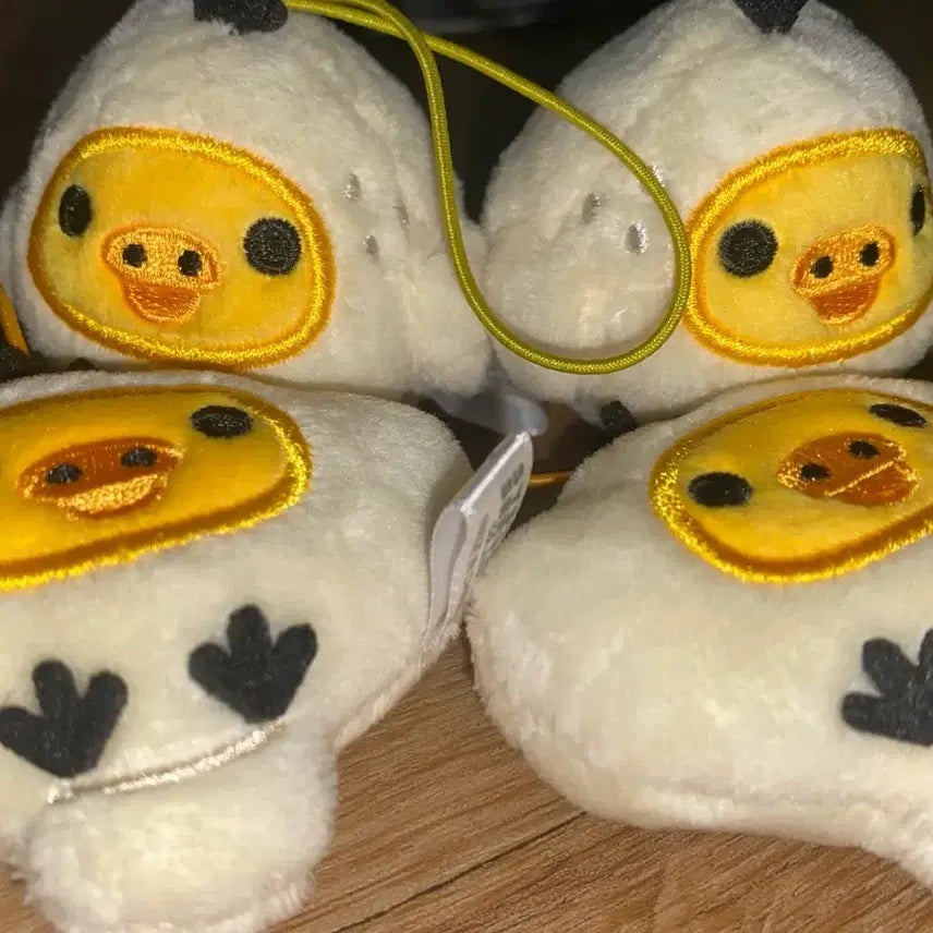 [BUNJANG] Rilakkuma Kiiroitori Piggy Gacha Plush Set / 키이로이토리 리락쿠마 돼병이 가챠 인형 팔아요~!