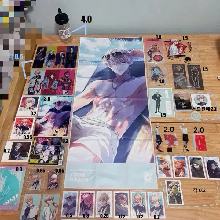 [BUNJANG] Paralife Yeon Hajun Merchandise Bundle Set / 파라라이 굿즈 대량 판매