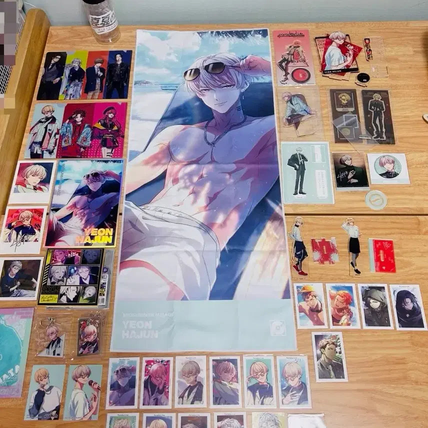 [BUNJANG] Paralife Yeon Hajun Merchandise Bundle Set / 일괄) 탈덕처분 파라라이 연하준 위주 굿즈 대량