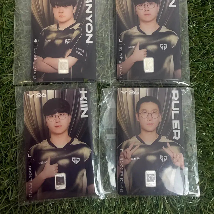 [BUNJANG] GEN.G Kiin Canyon Ruler Silver Card / LCK 젠지 GEN.G 기인,캐니언,룰러 실버카드 판매합니다.
