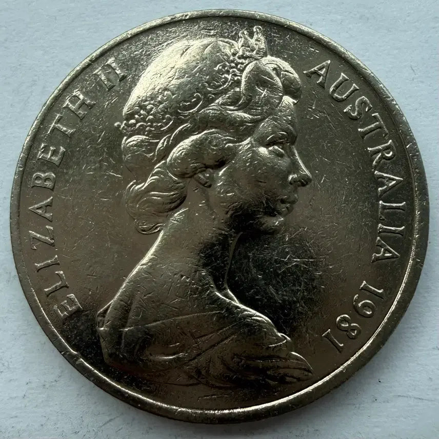 [BUNJANG] 1981 Australia 20 Cent Coin / 1981년 호주 20센트 동전 S3441