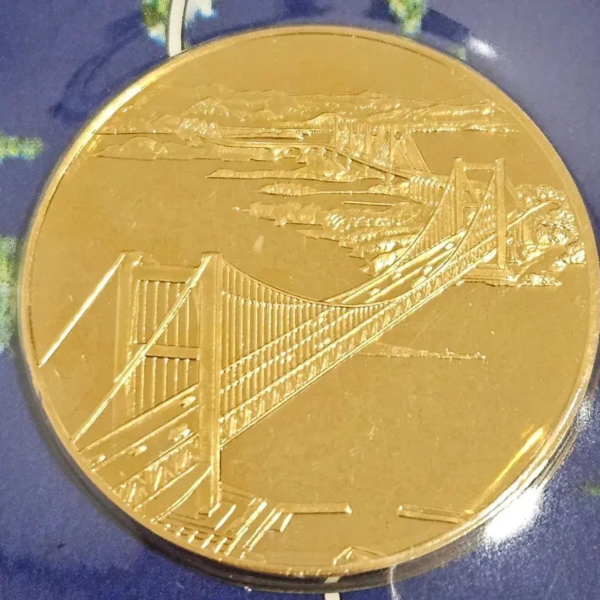 [BUNJANG] Franklin Mint Seto Ohashi Bridge Opening Commemorative Medal and First Day Cover Set / 일본세토대교 기념메달 및 초일봉투세트