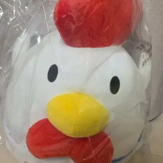 [BUNJANG] Lawson 50th Anniversary Karaage Kun Chicken Plush 40cm / 로손50주년 가라아게쿤 닭인형 40cm(판매)