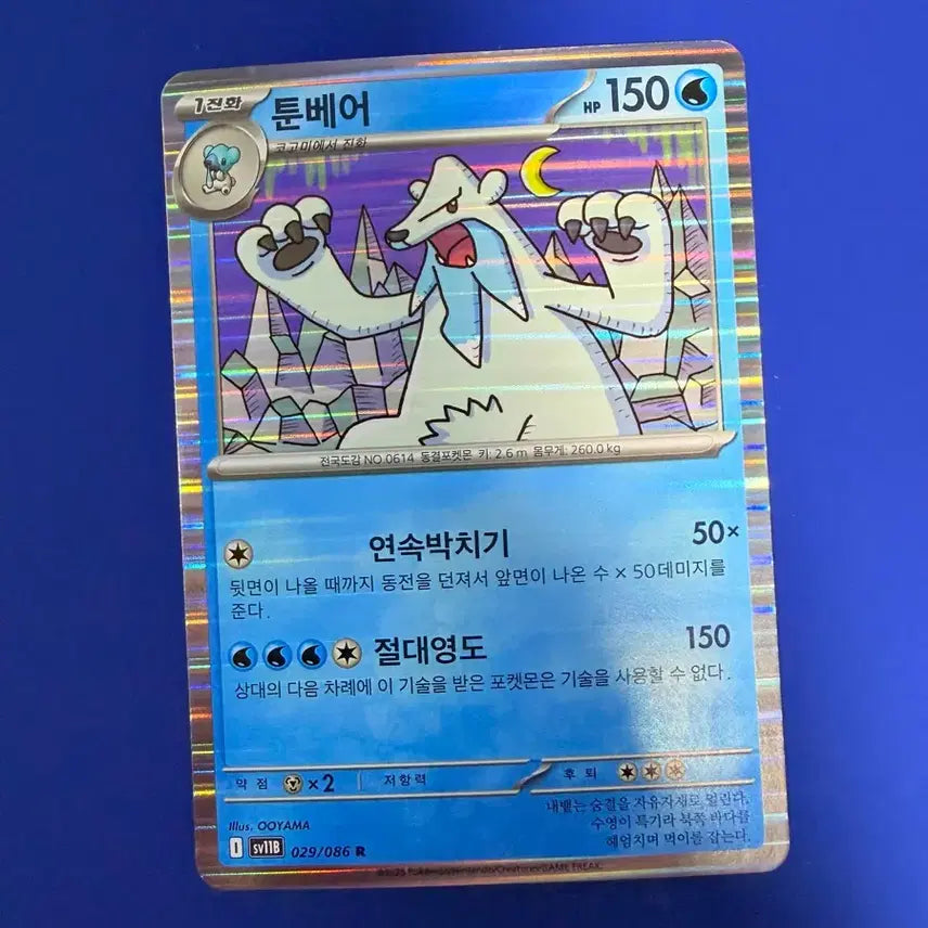 [BUNJANG] Pokemon Card Toon Bear Card / 포켓몬카드 툰베어 카드