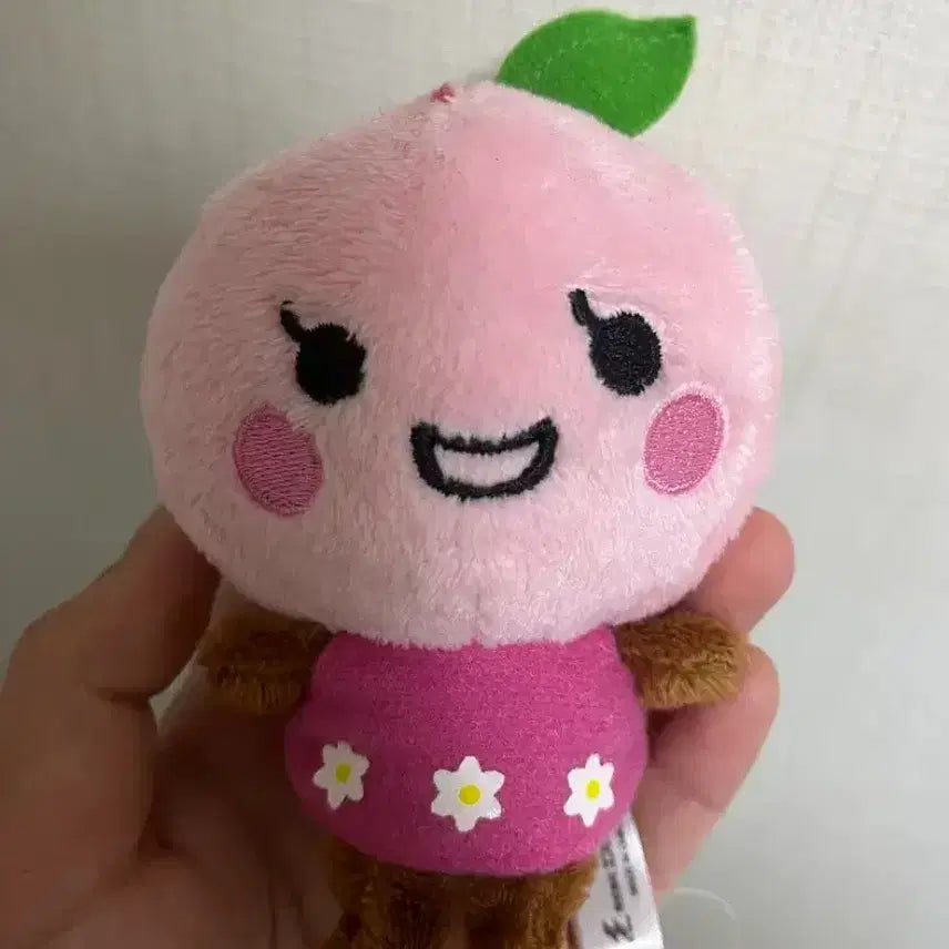[BUNJANG] Vintage Peach Fruit Keychain Doll / 고전 일본 복숭아 과일 키링 인형