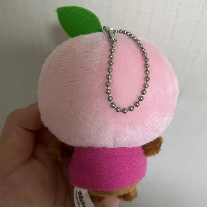 [BUNJANG] Vintage Peach Fruit Keychain Doll / 고전 일본 복숭아 과일 키링 인형
