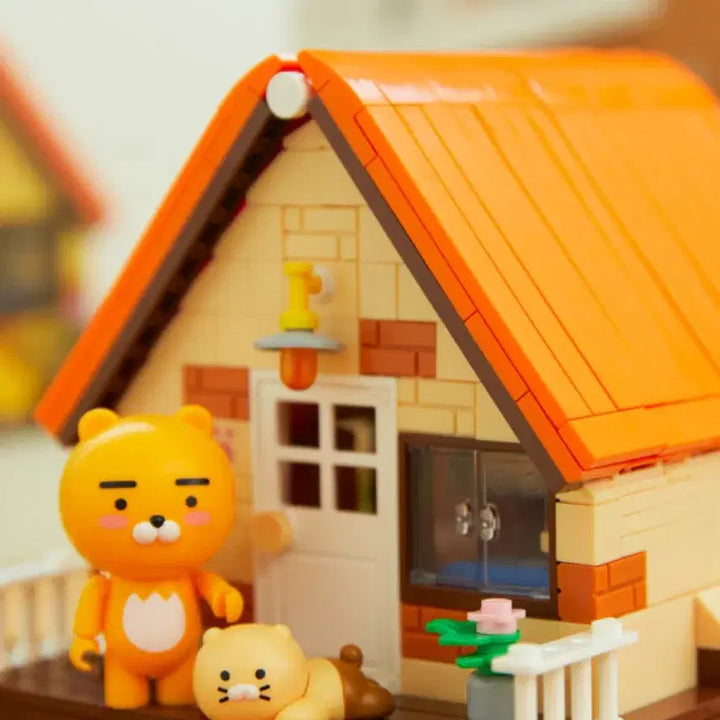 [BUNJANG] Kakao Friends Racho House Brick Figure (New) / 카카오 브릭피규어 라춘하우스(새상품)