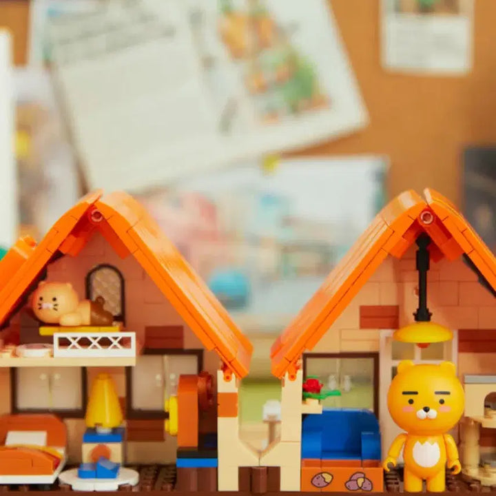 [BUNJANG] Kakao Friends Racho House Brick Figure (New) / 카카오 브릭피규어 라춘하우스(새상품)