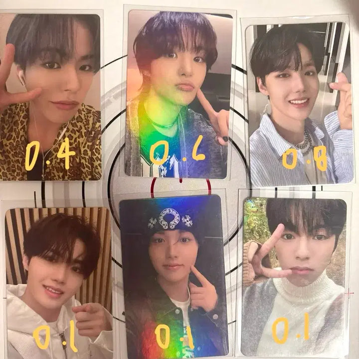 [BUNJANG] Treasure Junkyu Asahi Concert Slogan Lightstick Bundle Set Photocards / 트레저 포카 양도 콘서트슬로건응원봉 준규아사히