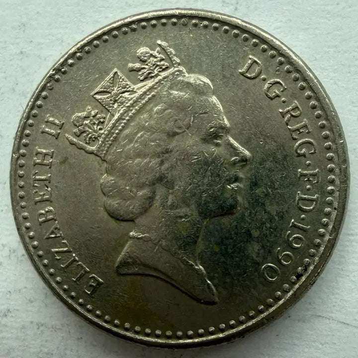 [BUNJANG] 1990 United Kingdom 5 Pence Coin / 1990년 영국 5펜스 동전 S3446