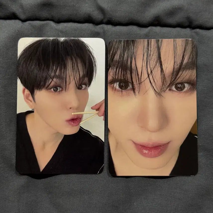[BUNJANG] DARK WAVE Heechan Japan Fancon SIGNAL Photocard Set (2 pcs) Bundle / 다크비 희찬 일본 팬콘 SIGNAL 랜포 포카 세트 2장 일괄