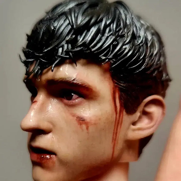 [BUNJANG] Hot Toys Tom Holland (2021) Custom Painted Head Sculpt / 핫토이x 톰홀랜드  로운조형(인증서O) 화지작가님 도색