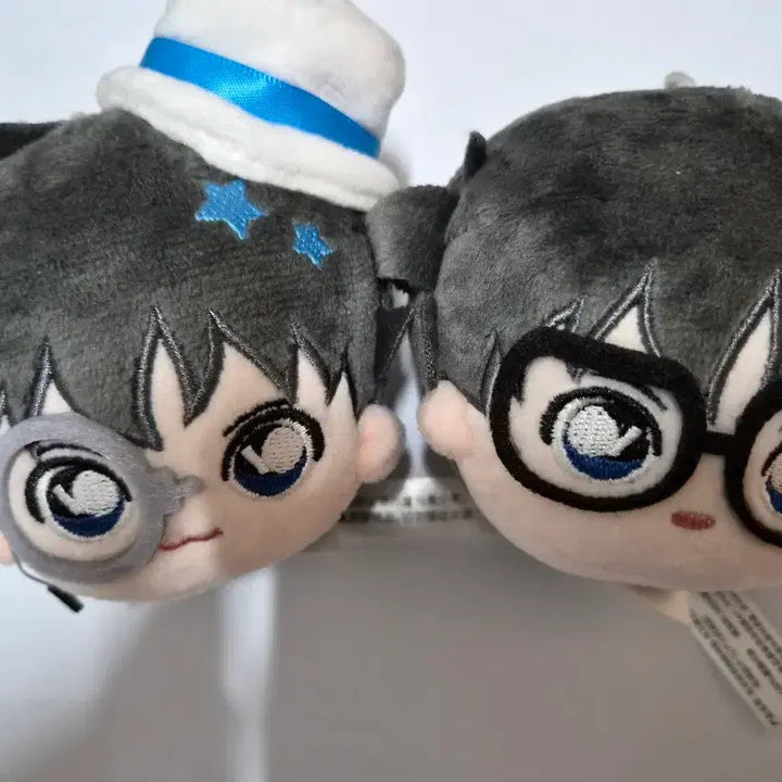 [BUNJANG] Detective Conan &amp; Kaito Kid Mochi Mascot Plush Set / 일괄) 명탐정 코난 괴도키드 코난 경단 모찌 마스코트 인형 누이