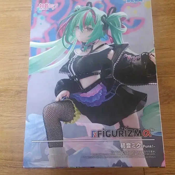 [BUNJANG] Sega Figure Rise Hatsune Miku Figure / 세가 피규어리즘  하츠네미쿠 피규어 펑크