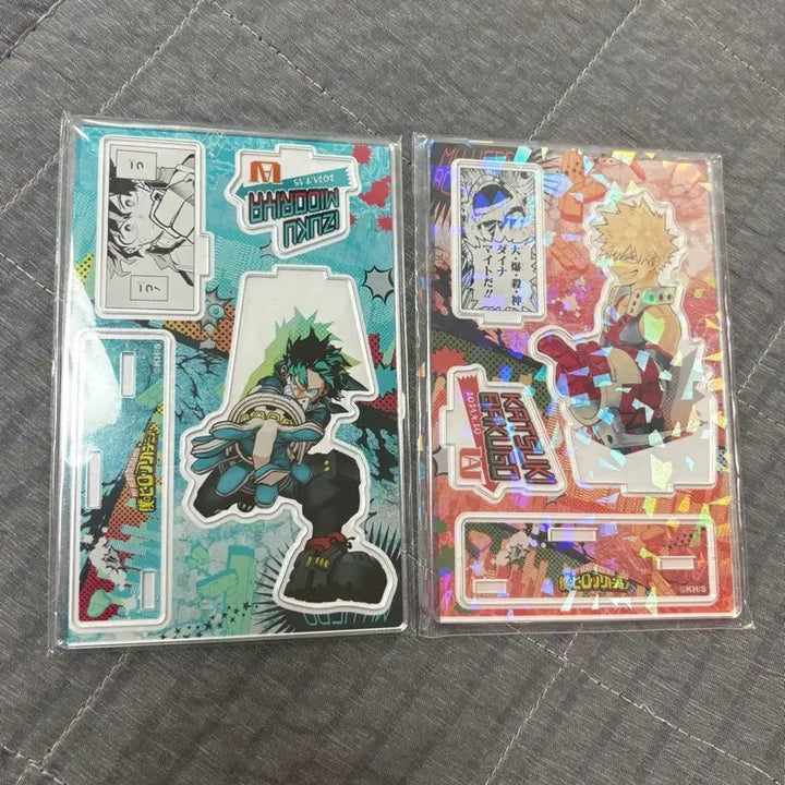 [BUNJANG] My Hero Academia Bakugo Midoriya Diorama Acrylic Stand / 나히아 히로아카 바쿠고 미도리야 디오라마 아크릴 판매