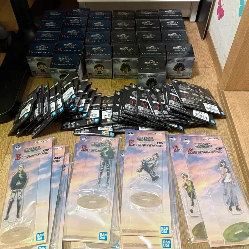 [BUNJANG] Attack on Titan Individual Resolutions Bundle Set / 미개봉) 진격의거인 각자의결의 하위상 일괄