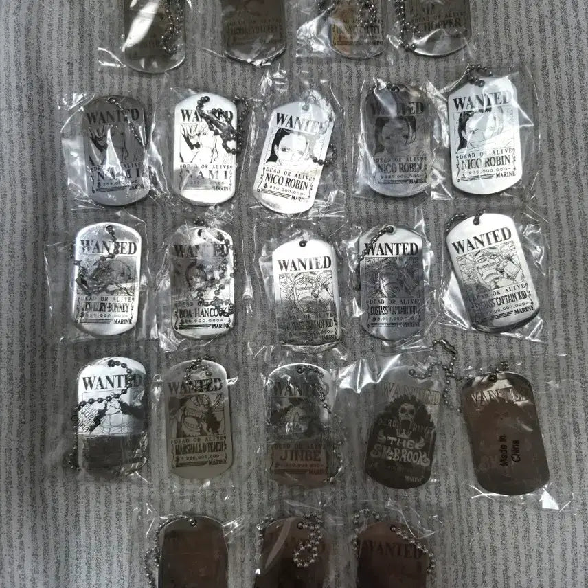 [BUNJANG] One Piece Metal Keyring / 원피스 메탈 키링