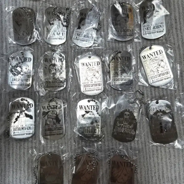 [BUNJANG] One Piece Metal Keyring / 원피스 메탈 키링