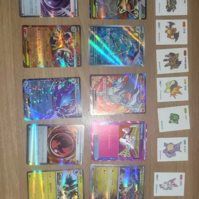 [BUNJANG] Pokemon Card Japanese Ogrepon AR &amp; Pokemon Bread Stickers Set / 포켓몬카드 일판 개굴반장ar 그외, 포켓몬빵 띠부실