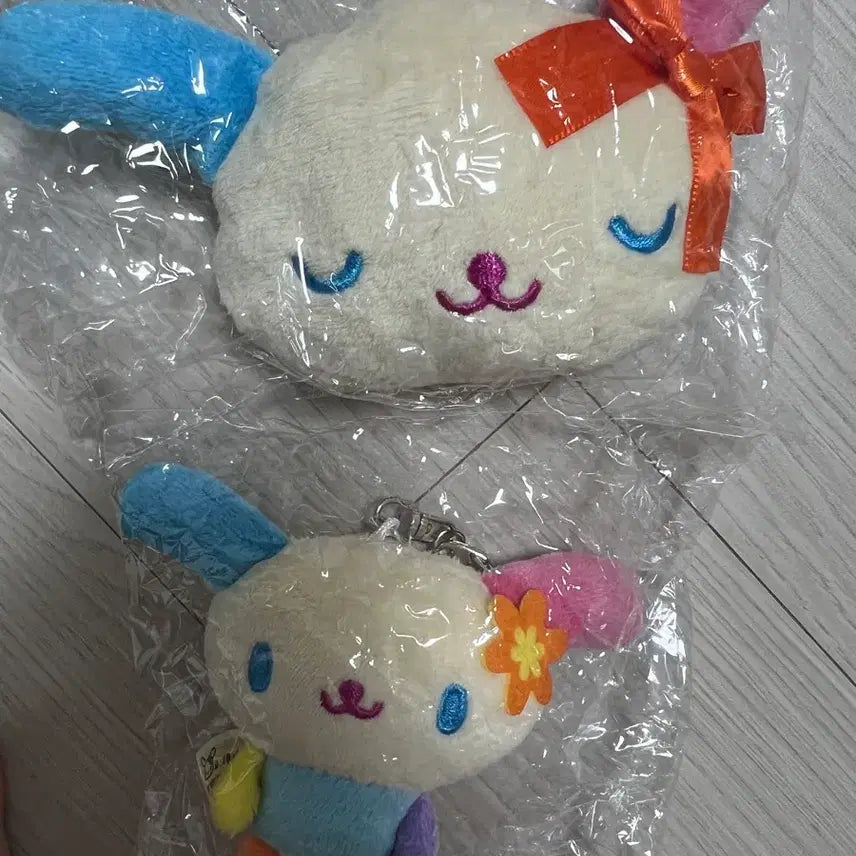 [BUNJANG] Usahana Doll Keyring Set / 우사하나 인형 키링 세트