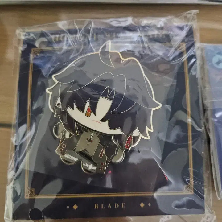 [BUNJANG] Honkai: Star Rail Blade Metal Badge Set / 스타레일 블레이드 금속 배지2개 일괄