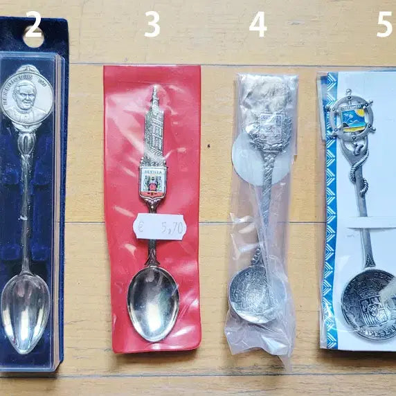 [BUNJANG] Travel Souvenir Spoons / 해외 기념품 스푼