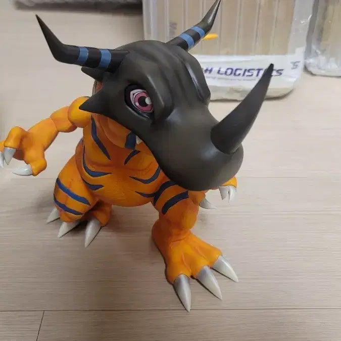 [BUNJANG] Digimon Greymon Agumon Tai Kamiya Resin Statue by Miman / 디지몬 레진 miman 그레이몬 아구몬