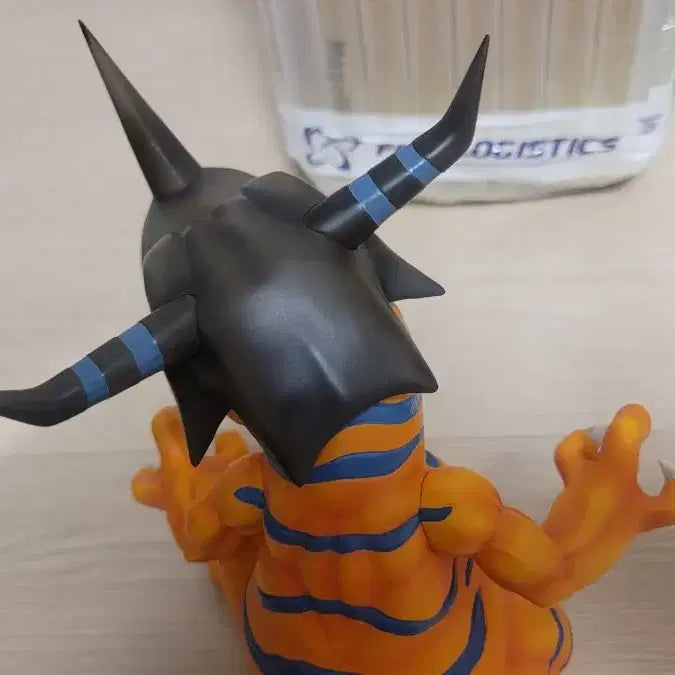 [BUNJANG] Digimon Greymon Agumon Tai Kamiya Resin Statue by Miman / 디지몬 레진 miman 그레이몬 아구몬