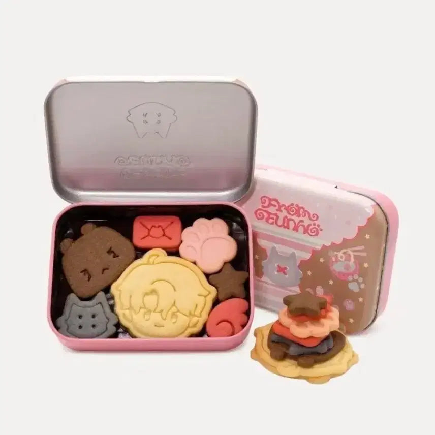 [BUNJANG] PLAVE Shibacafe Eunho Birthday Cookie Tin Case / 플레이브 십카페 은호 생일 쿠키 틴케이스