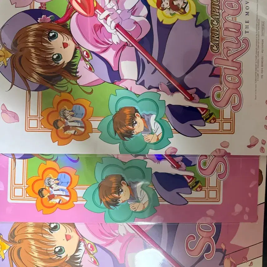 [BUNJANG] Cardcaptor Sakura Poster Set (3 Types) / 카드캡터 체리 포스터 3종