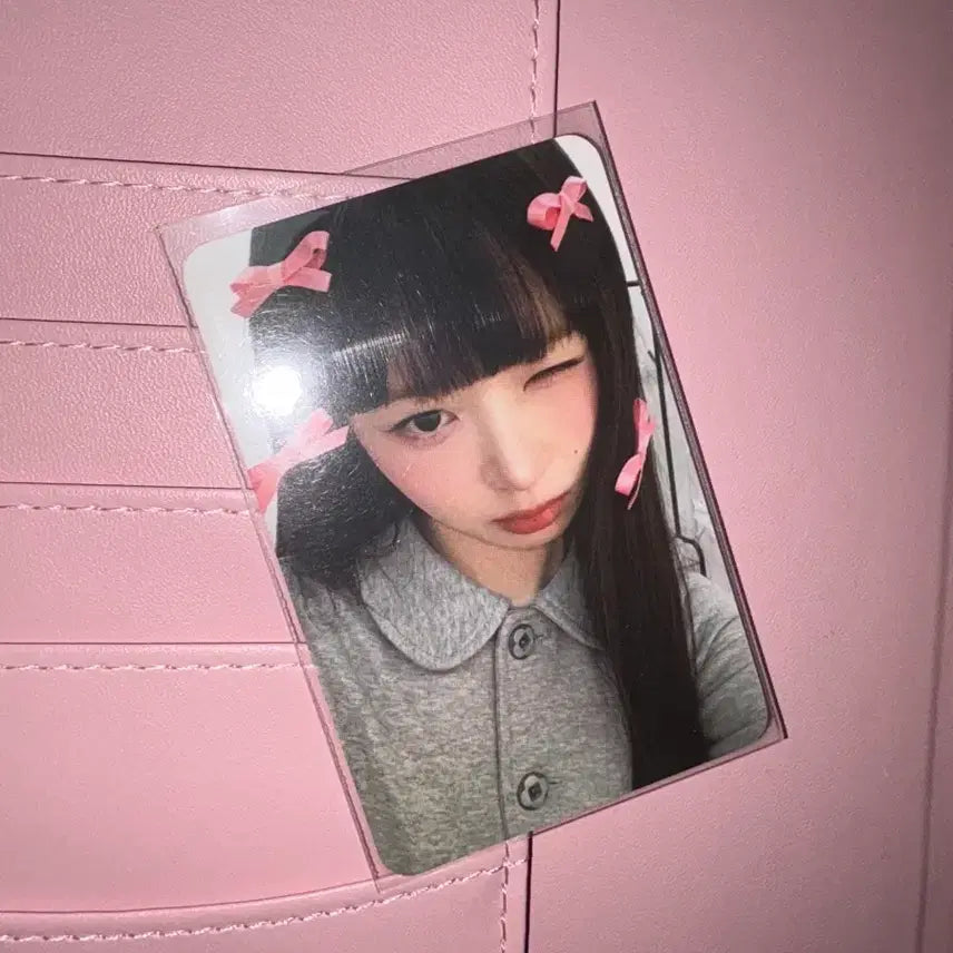 [BUNJANG] IVE Rei WithMuu Ribbon Photocard Lucky Draw / 아이브 레이 위드뮤 리본 포카 럭드 판매 처분 급처