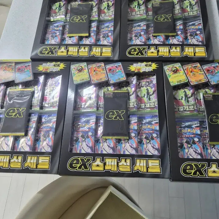 [BUNJANG] Pokemon Card EX Special Set Bundle / 포켓몬 카드 EX 스페셜 세트 5개 일괄