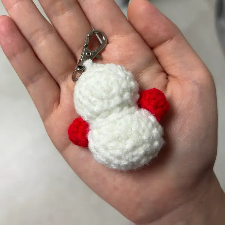 [BUNJANG] BOYNEXTDOOR Unhak "Baby Bear" Knitted Mini Keychain / 보이넥스트도어 보넥도 쁘넥도 운학 운아기 뜨개 미니 키링