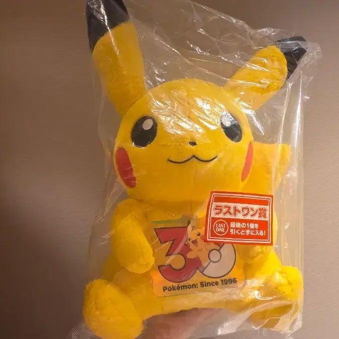 [BUNJANG] Pokemon 30th Anniversary Ichiban Kuji Last One Pikachu Plush / 포켓몬 30주년 이치방쿠지 라스트원 피카츄 판매합니다.