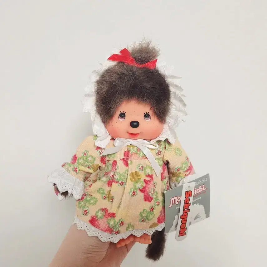 [BUNJANG] Rare Vintage Monchhichi Bonnet / 초레어) 고전 보넷 몬치치