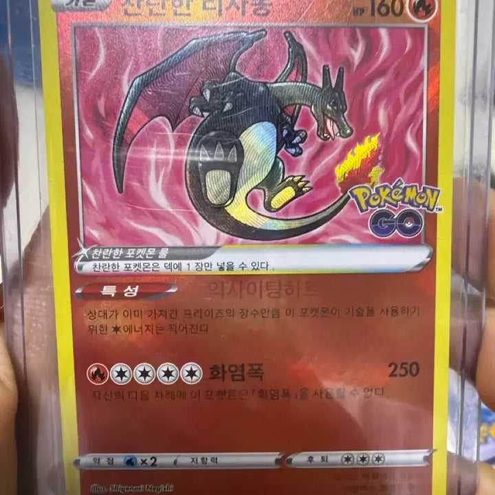 [BUNJANG] Charizard Near Mint Condition / 찬란한 리자몽 상태SSS급